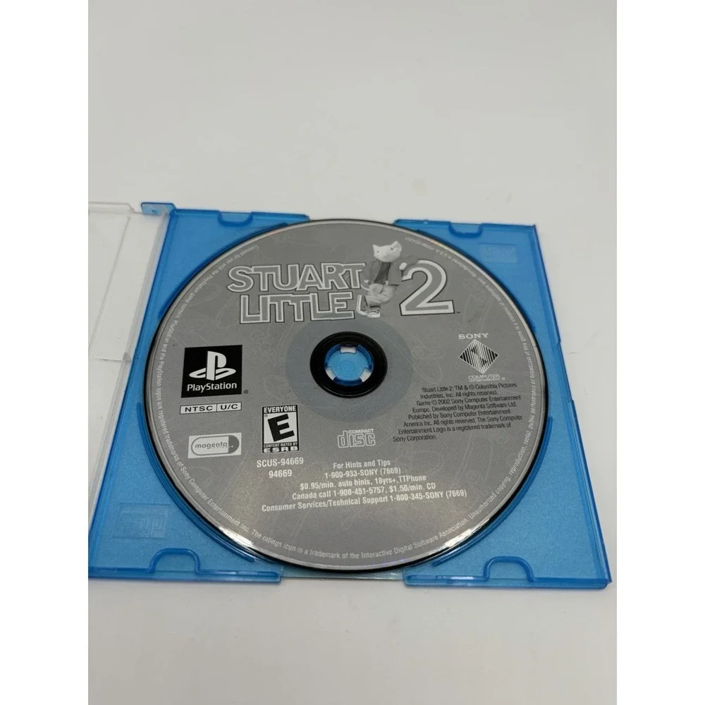 Stuart Little 2 (Sony‎ PlayStation 1, 2002) PS1 Disc Only